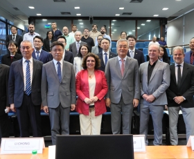 Acordo com a Universidade Politecnica do Noroeste (NWPU)e a China Southern Sci-Tech (Guangdong Hengqin) Co., Ltd. (CSSC) 16/06/2026 Foto: Beto Monteiro/GRE Ascom